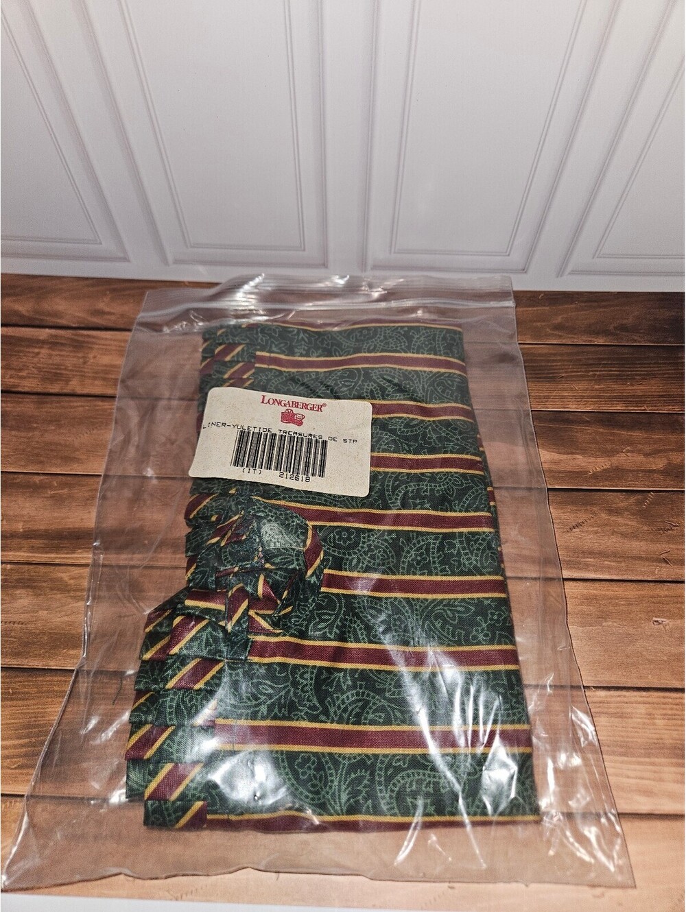 Longaberger Christmas liner